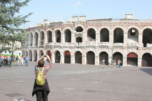 The Arena, dating from the 1st Century A.D., Verona’s Roman Amphitheatre