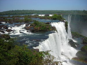 Iguazu Falls from Brazil