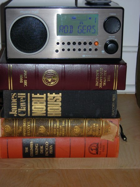 Bedside radio stand