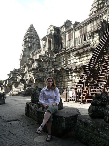 Inner courtyard of Angkor Wat