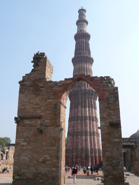 The Qutb Minar again