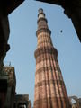 The Qutb Minar in outer Delhi