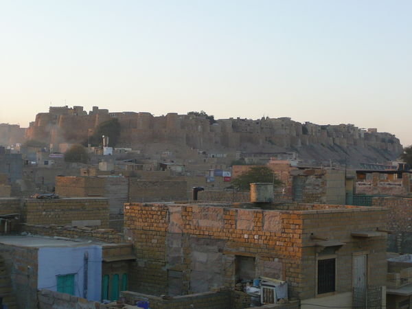 The fort in Jaisalmer
