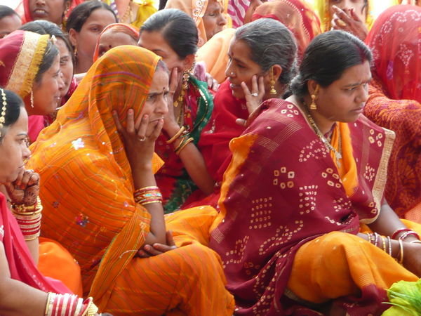 Preparation for a wedding in Udaipur