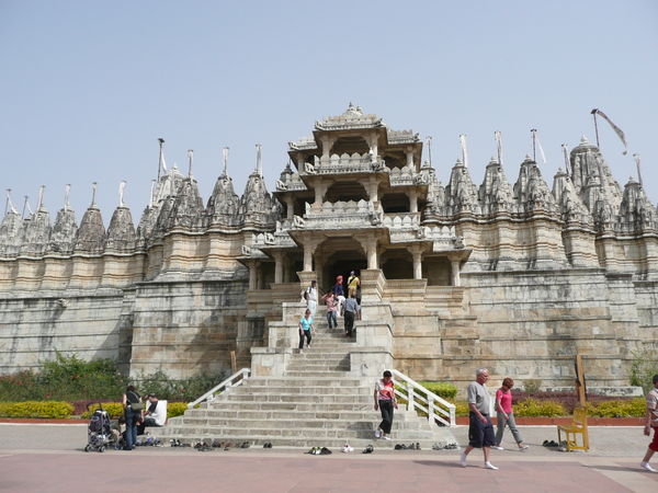 The Chaumukka Mandir Jain temple at Ranakpur