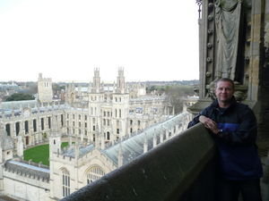 Veiw from the tower of St Mary's, Oxford
