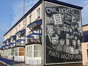 Bogside murals in Derry