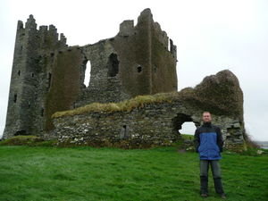 Ruined castle in the Ring of Kerry