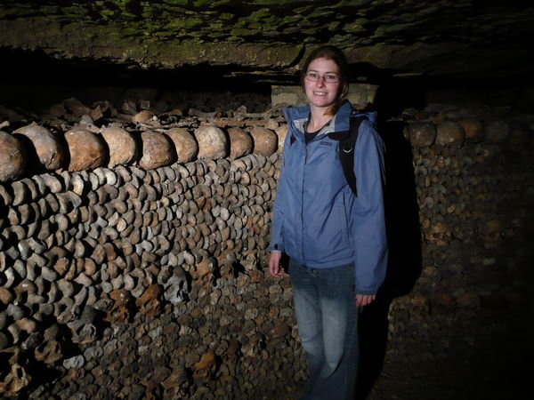 Sandra in the Catacombs
