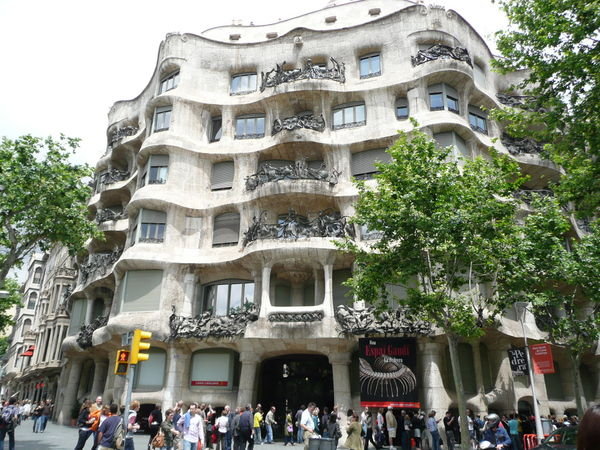 Gaudi's La Pedrera, Barcelona