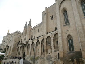 The Palais de Papes, Avignon