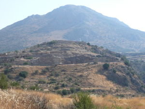 Mycenae from a distance
