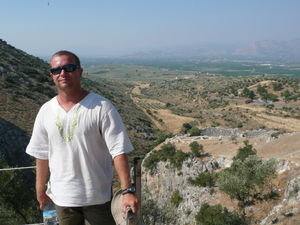 Mycenae and surrounding countryside