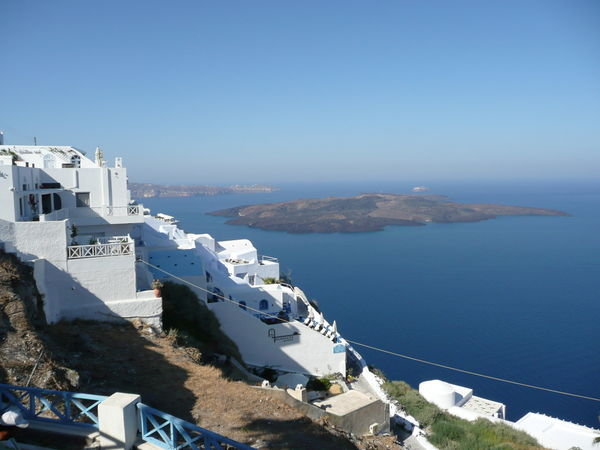 View from Fira - Santorini
