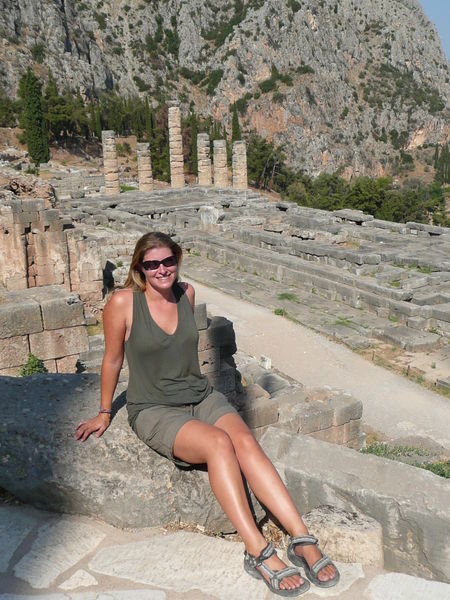 The Temple of Apollo, Delphi