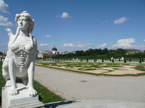 The Belvedere gardens, Vienna