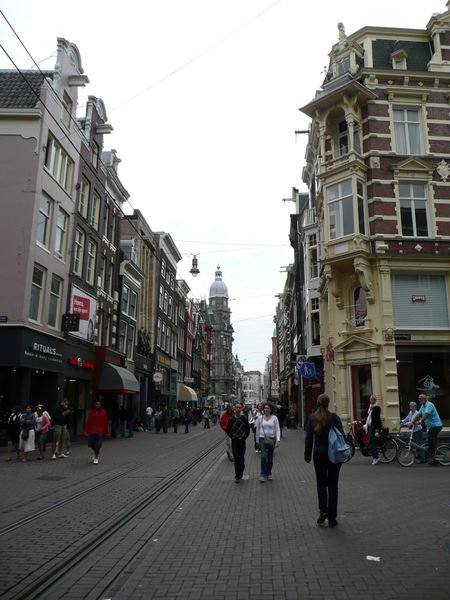 City streets. Amsterdam