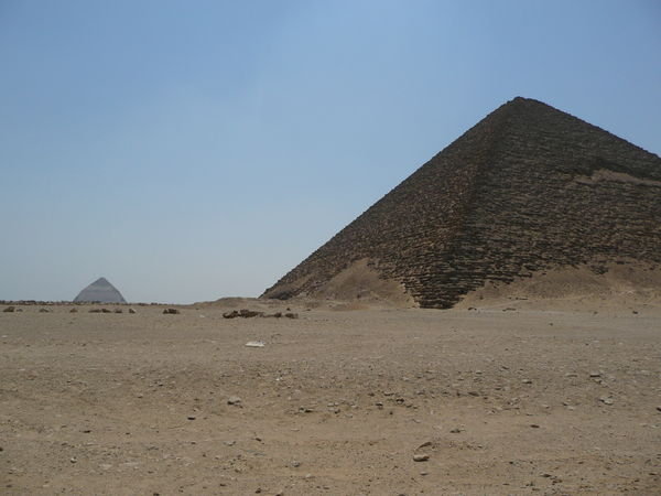 The red and bent pyramids, Dahshur