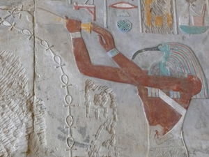 Paintings at Karnak Temple