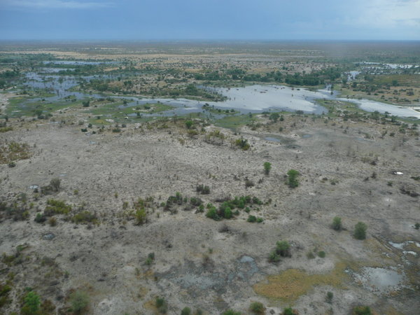 Okavango Delta flight