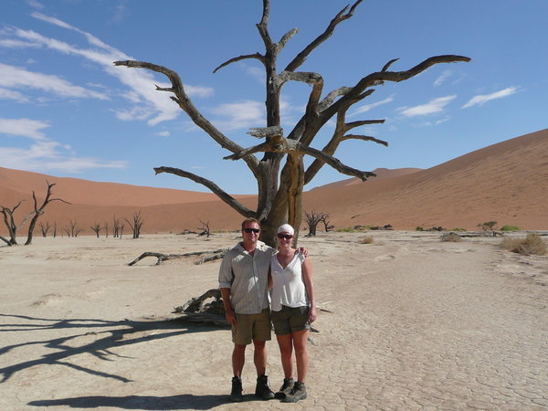 The Namib desert, Namibia