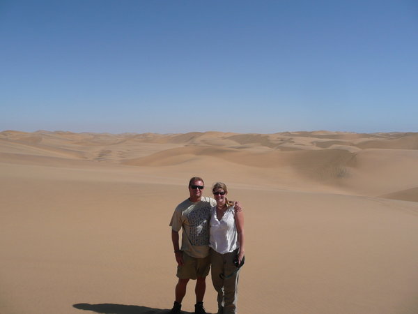 The sand dunes, Swakopmund, Namibia