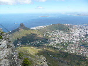 View from Table Mountain, Cape Town 