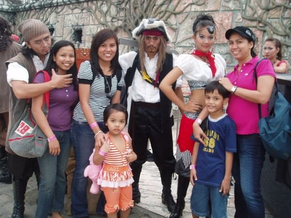 With the pirates