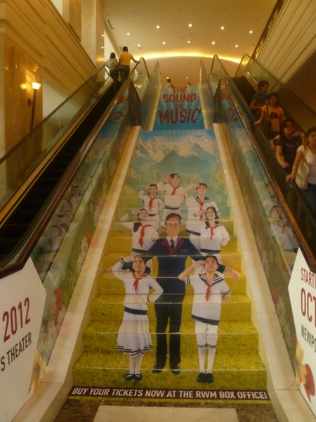 sound of music stairs