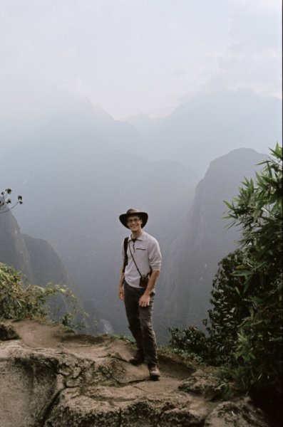 Jamie on Huayna Picchu