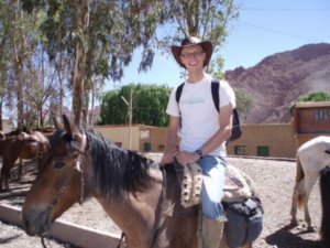 Jay and his noble steed