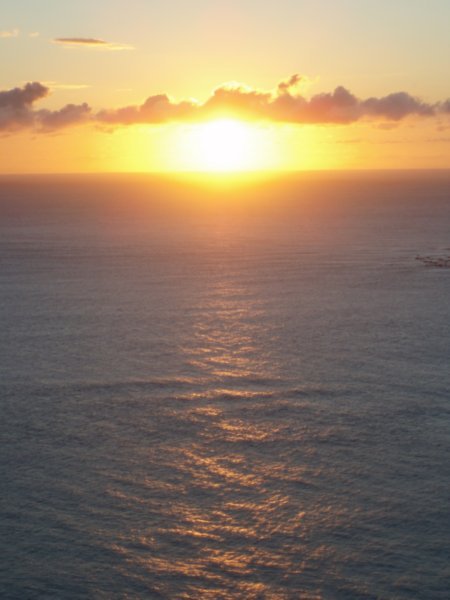 Sunrise at the East Cape
