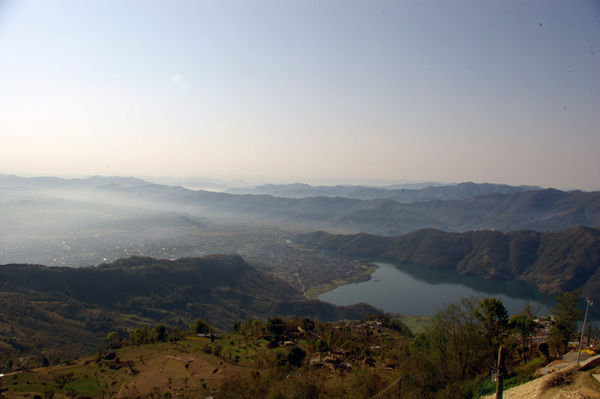 view of pokhara.