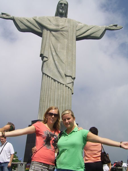 At the Christ statue