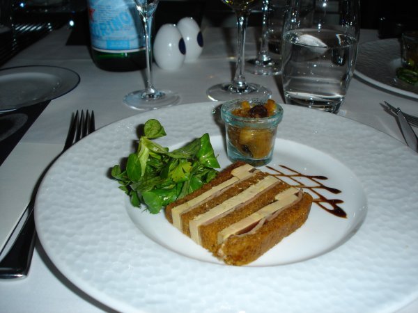 Opera of foie gras & spiced bread