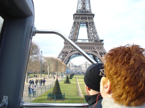 Paris from the Red Bus