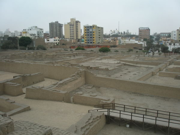 Ancient Ruins in Lima