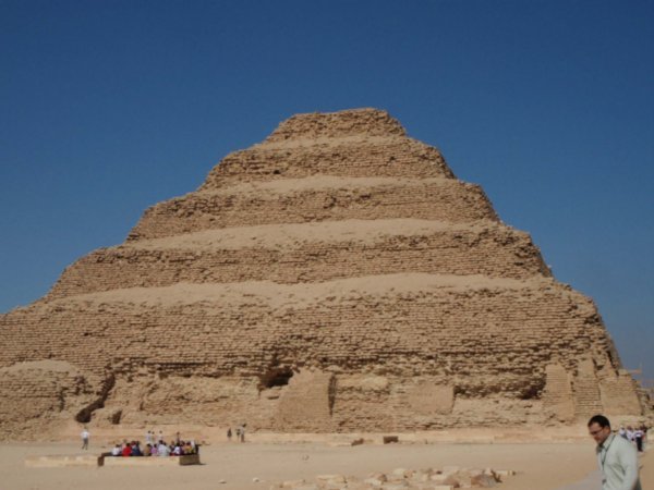 step pyramid at saqquara