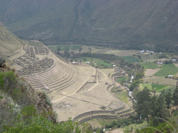 Inca ruins of Llactapata
