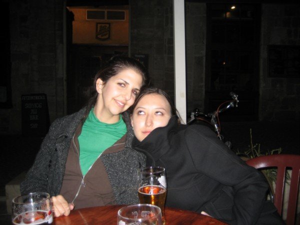 Me and Lara at the Pub- Fitzpatricks