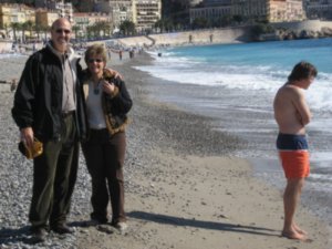 Mom and Dad in Nice