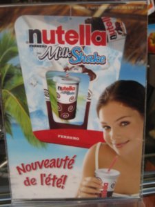 Nutella Milkshake!