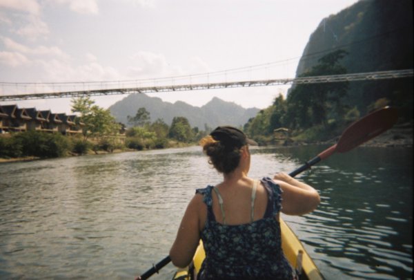 Laura Kayaking