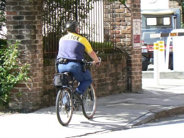 Police à vélo, Charleston, SC