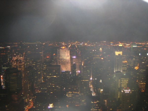 View from the top of the Empire State Building