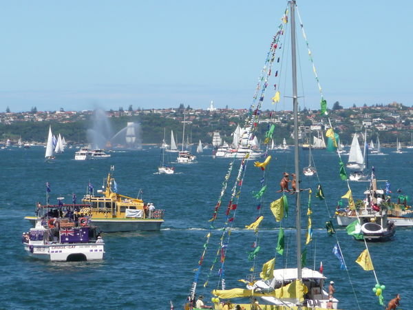 Sydney Harbour Australia Day celebrations