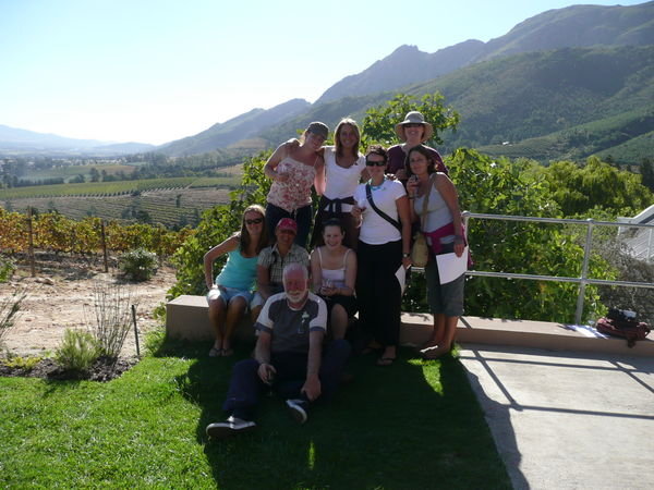 Second to last vineyards - I think we're all looking pretty good!