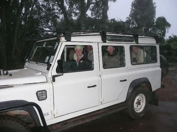 Our Ngorongoro game drive vehical