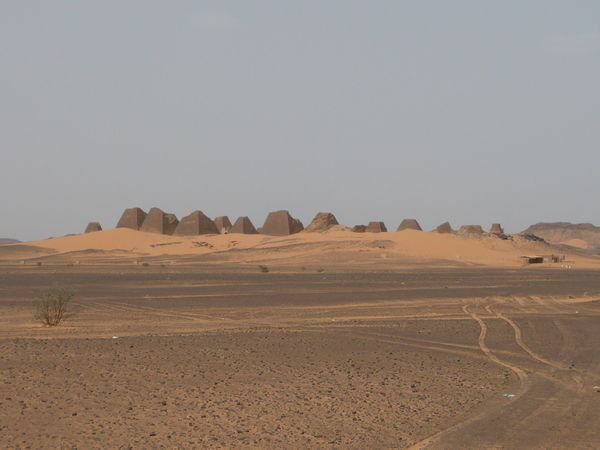 Some of Sudan's pyramids, Albajrawia