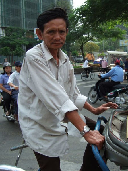 A local Cyclo Driver